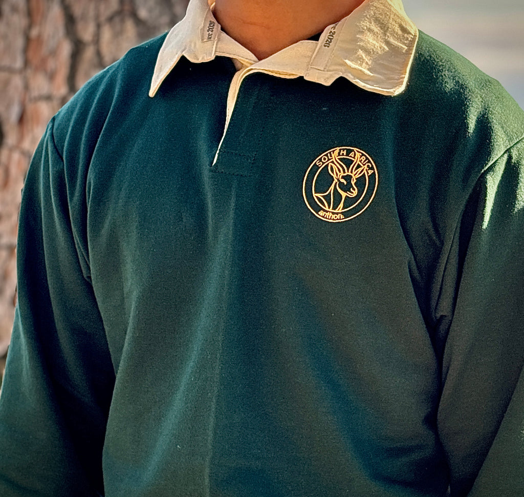 GREEN Classic Long Sleeve Polo