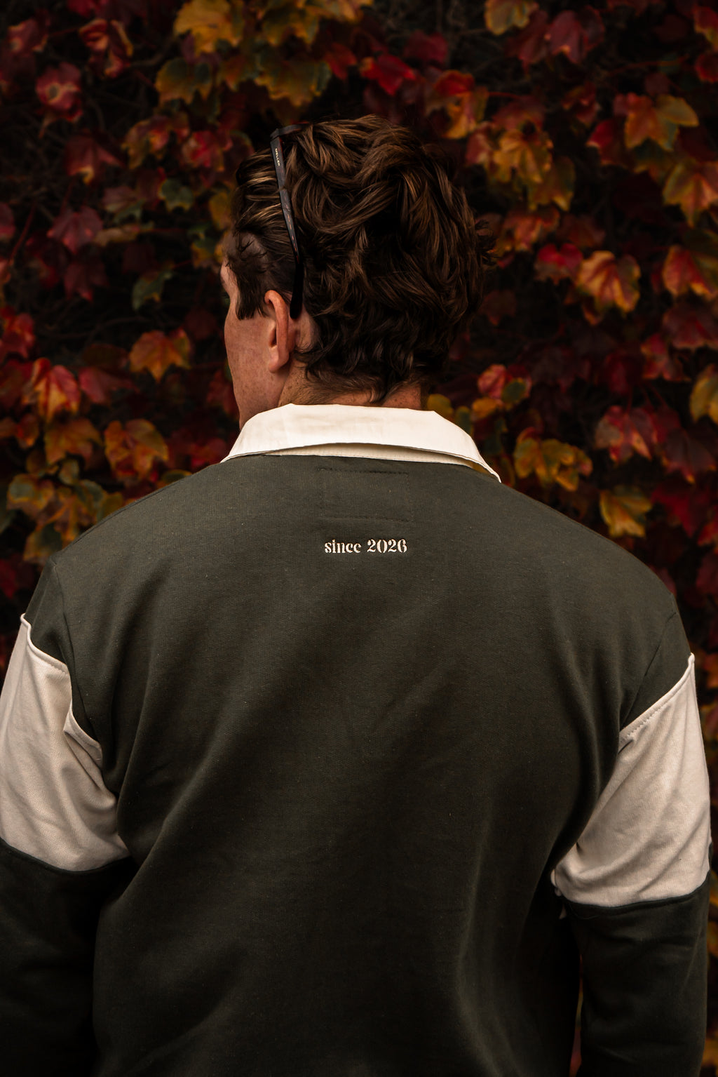 Striped Long Sleeve Polo