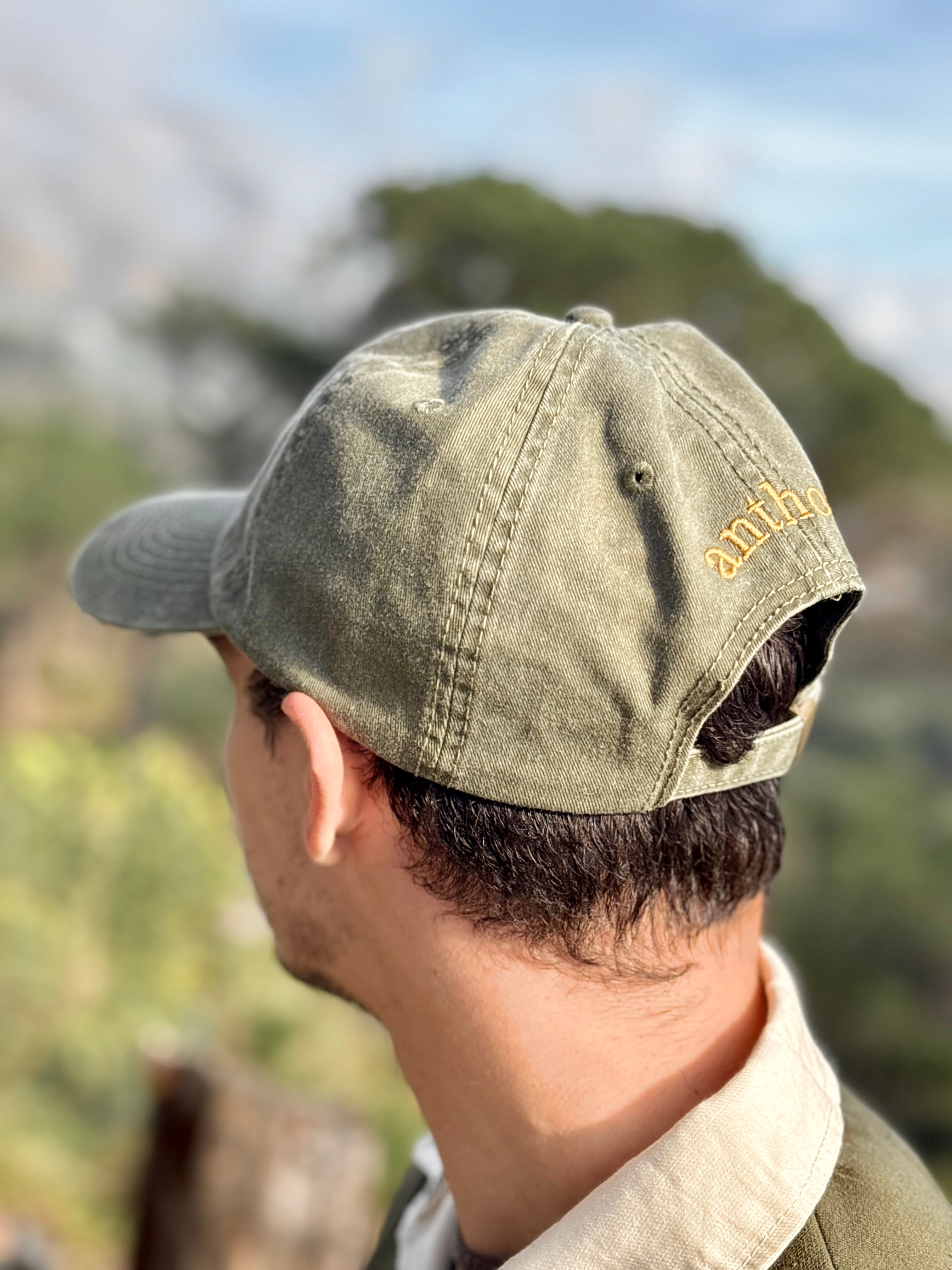 GREEN Curved Cap