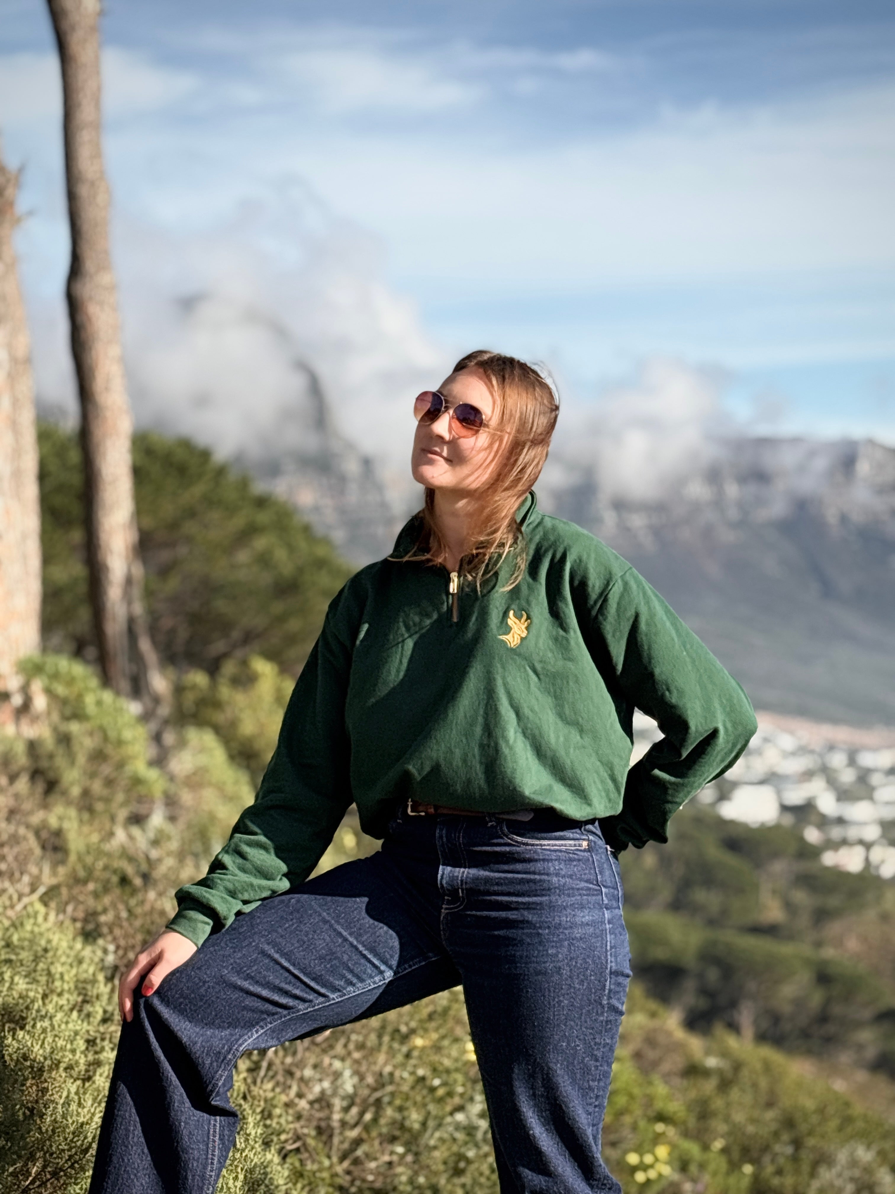 GREEN Classic Quarter Zip