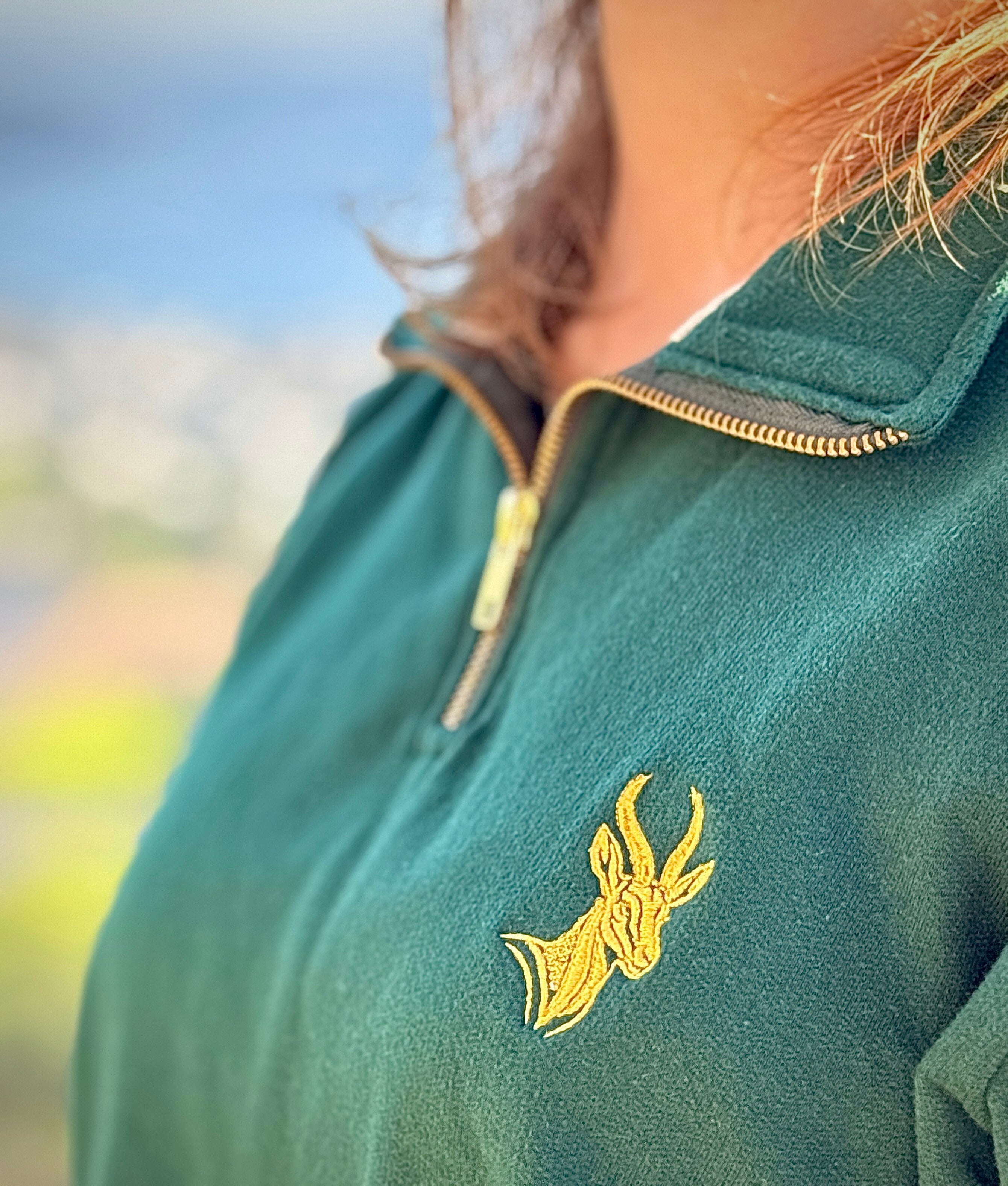 GREEN Classic Quarter Zip