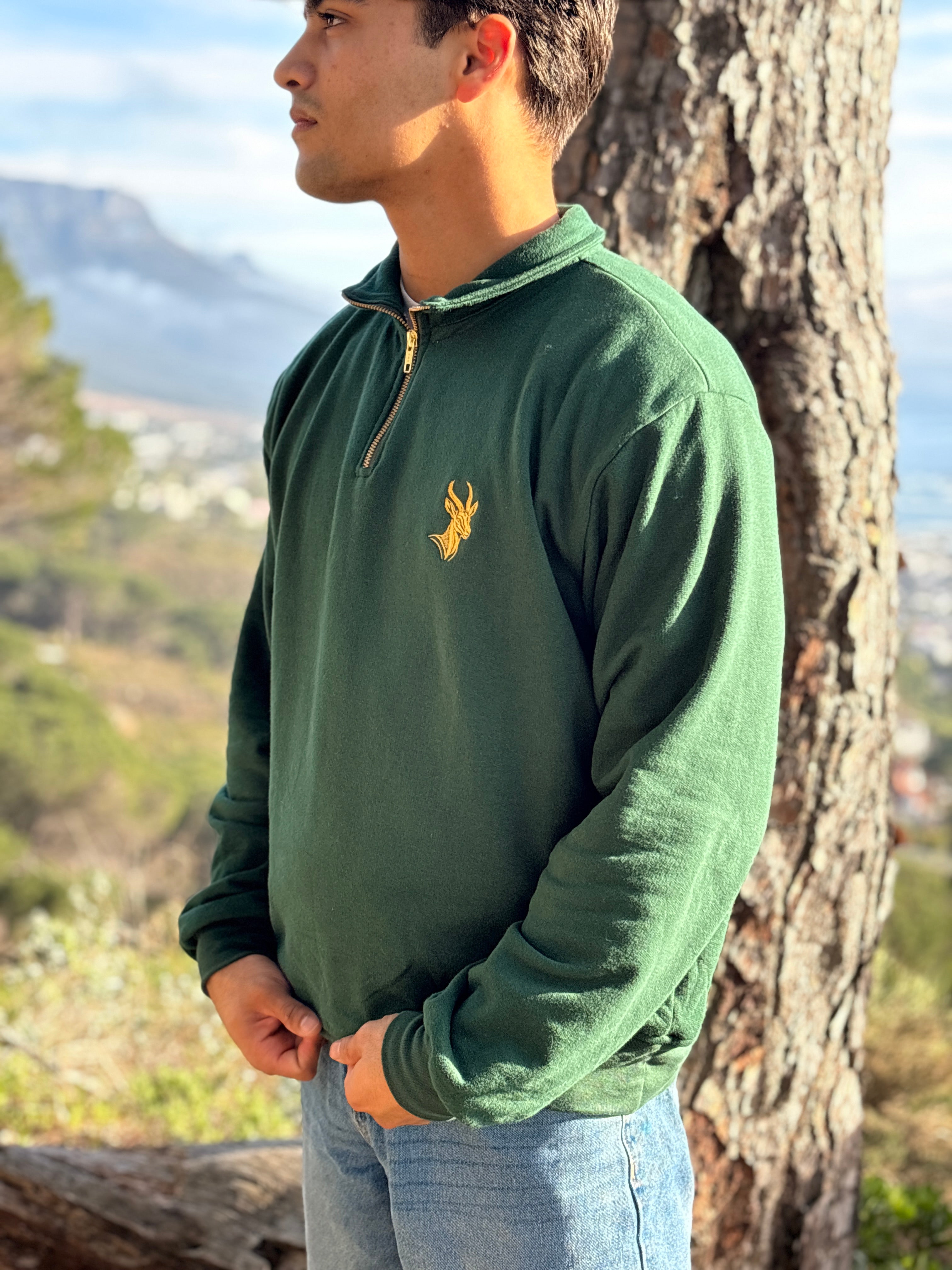 GREEN Classic Quarter Zip